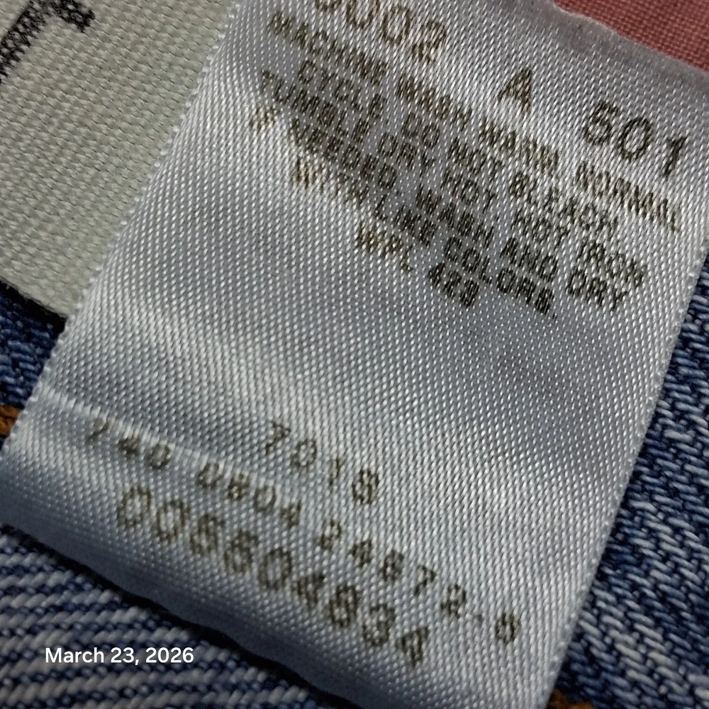 Vintage 2004 Levis 550 Blue Jeans‎ Size 36x34 Relaxed Fit Made in USA Y2K 90s